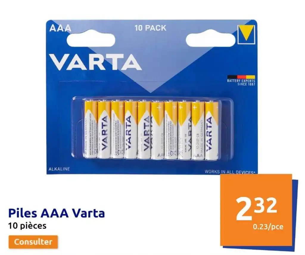 Piles AAA Varta
