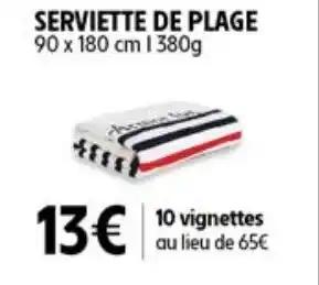 SERVIETTE DE PLAGE