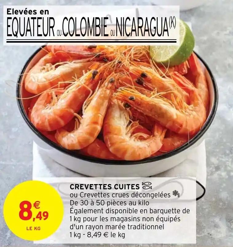 CREVETTES CUITES