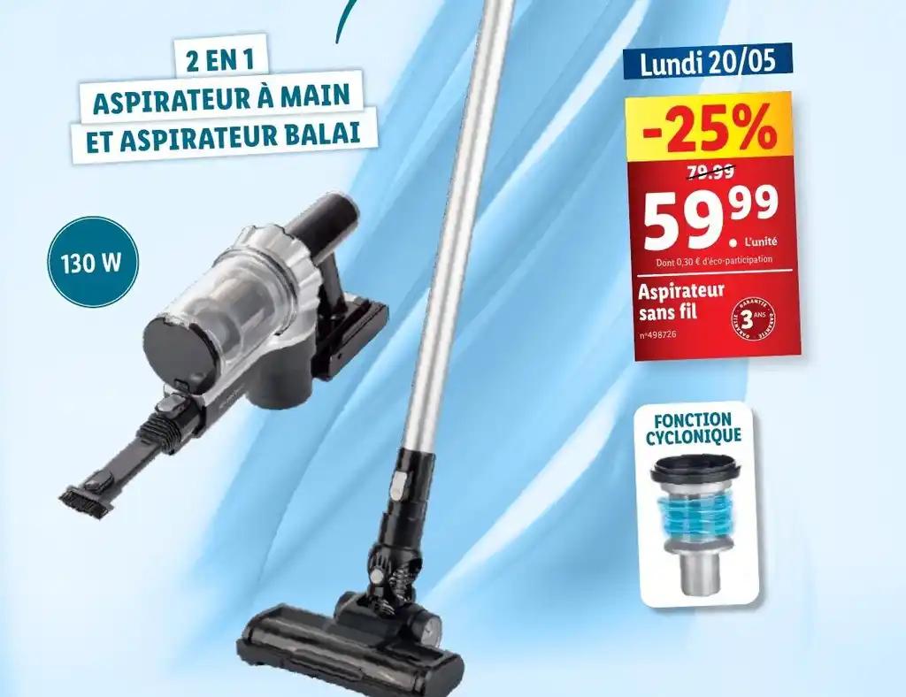 Aspirateur sans fil