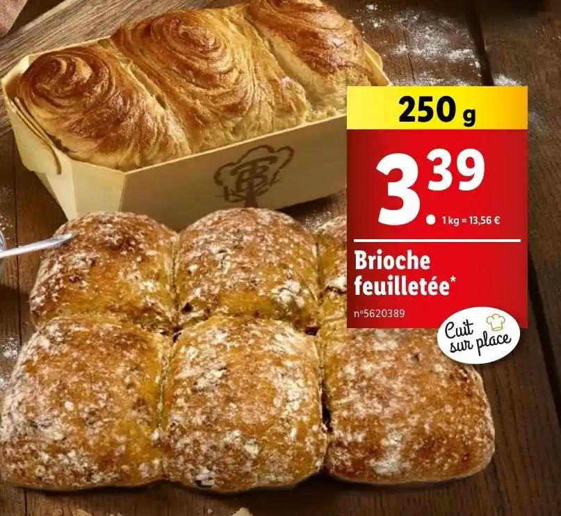 Brioche feuilletée