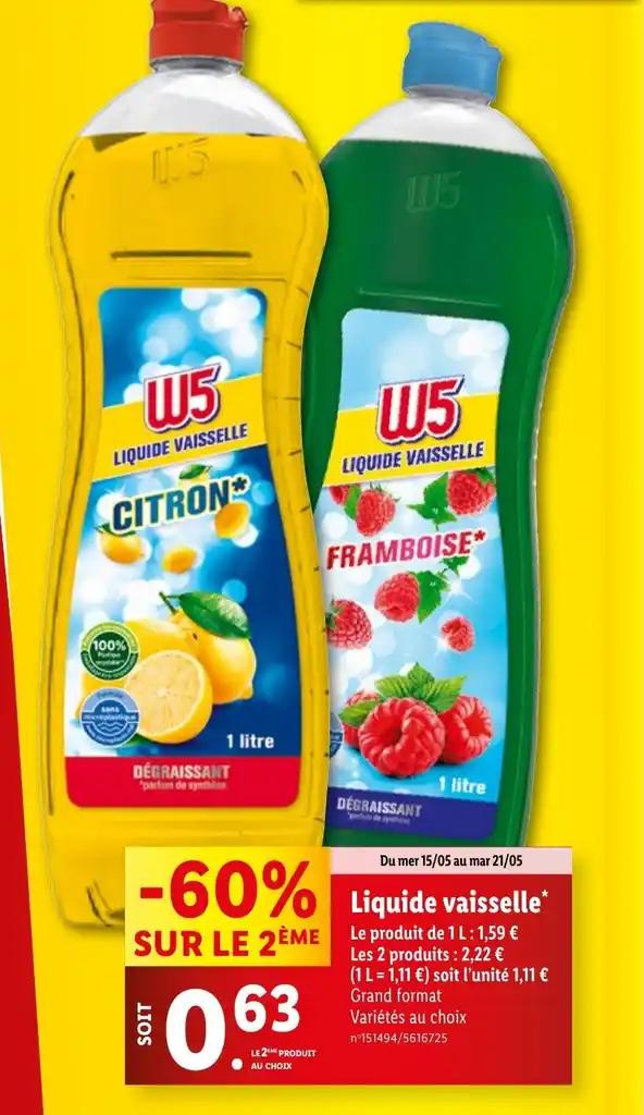 Liquide vaisselle