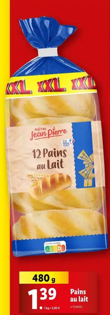 Pains au lait