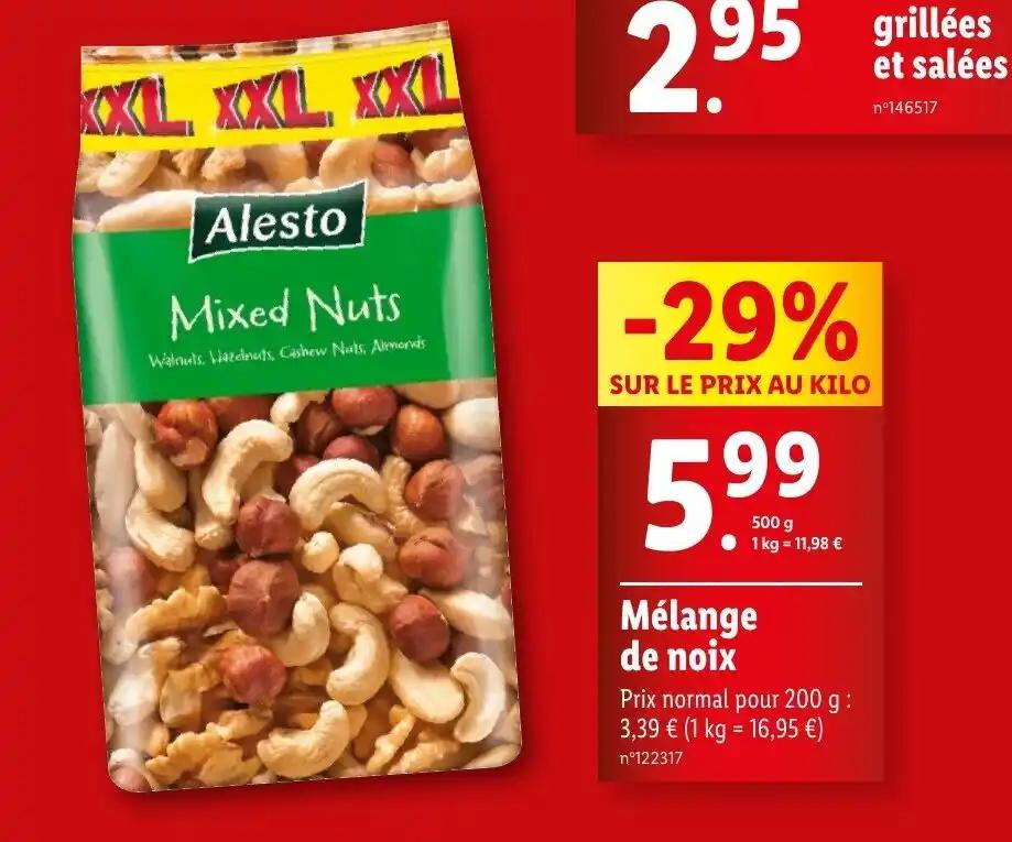 Mélange de noix