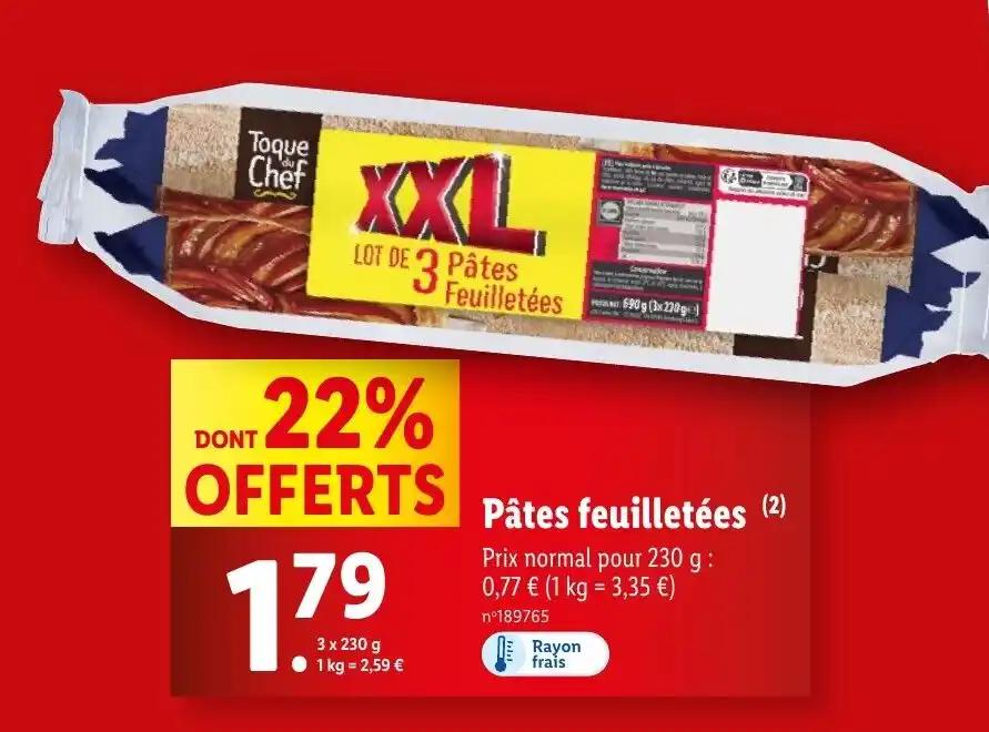 Pâtes feuilletées (2)