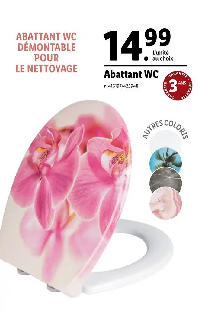 Abattant WC