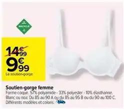 Soutien-gorge femme