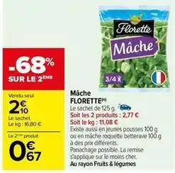 Florette - mâche