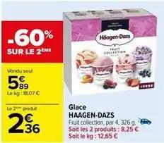 Haagen dazs - glace