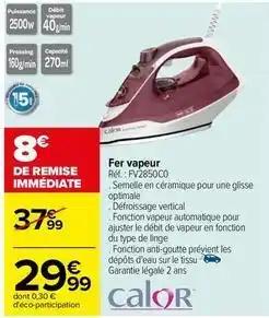 Calor - fer vapeur