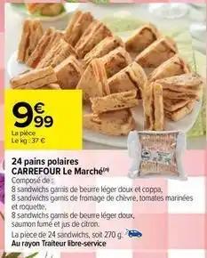 Carrefour - 24 pains polaires