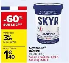 Danone - skyr nature