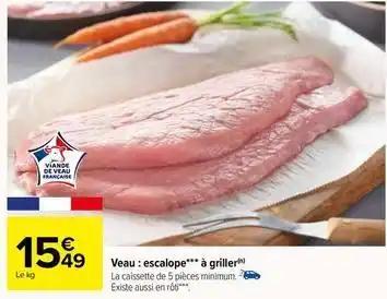 Veau: escalope