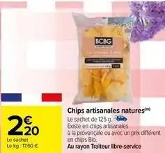 Promotion Exclusives de Chips natures : Découvrez l'Offre incontournable