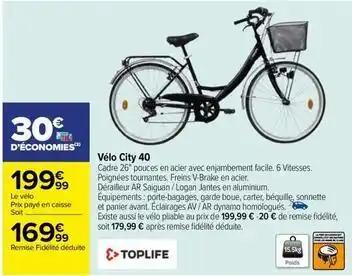 Toplife - velo city 40