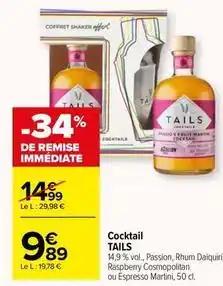 Tails - cocktail