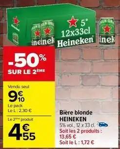 Heineken - bière blonde