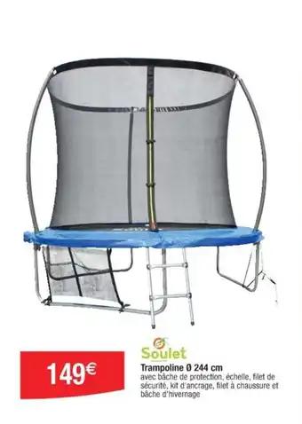 Trampoline 0 244 cm