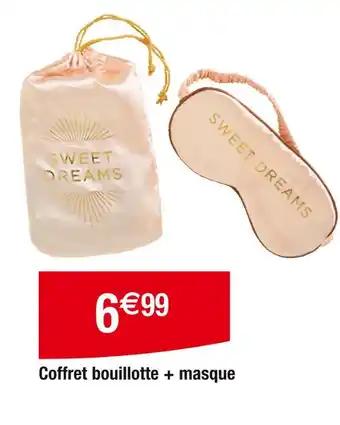 Coffret bouillotte + masque