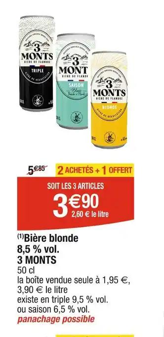 3 MONTS Bière blonde