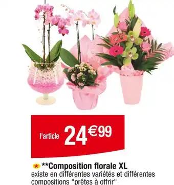 Composition florale XL