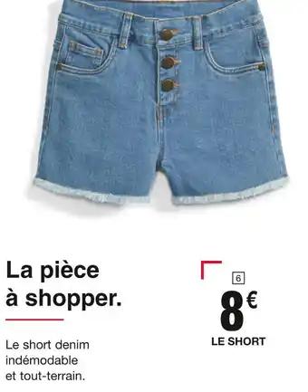 Influx SHORT DENIM