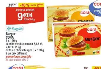 CORA Burger