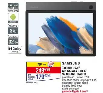 SAMSUNG Tablette 10,5’’