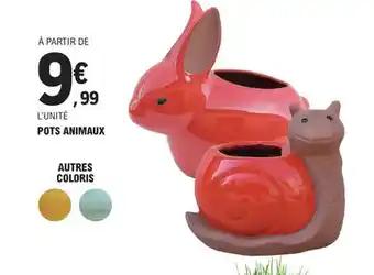 POTS ANIMAUX