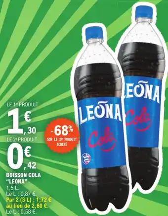BOISSON COLA "LEONA"