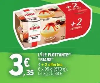 L'ÎLE FLOTTANTE(1) "RIANS"
