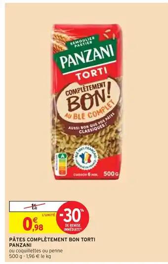 PANZANI PÂTES COMPLÈTEMENT BON TORTI