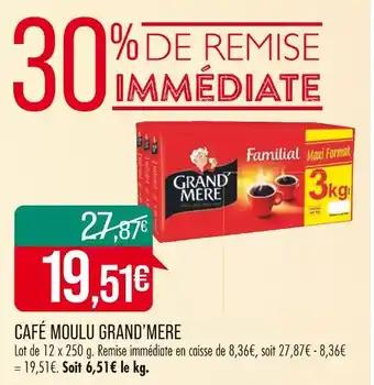 GRAND’MERE CAFÉ MOULU