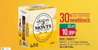 3 MONTS BIÈRE