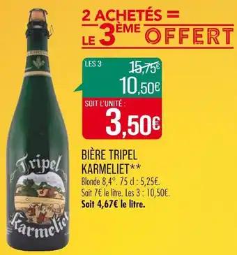 KARMELIET BIÈRE TRIPEL