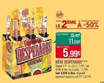 DESPERADOS BIÈRE