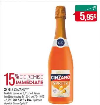 SPRITZ CINZANO