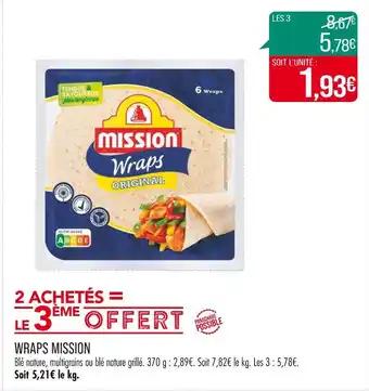 MISSION WRAPS