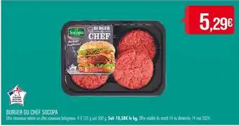SOCOPA BURGER DU CHEF