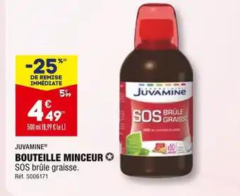 JUVAMINE BOUTEILLE MINCEUR