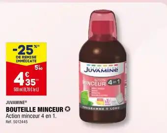 JUVAMINE BOUTEILLE MINCEUR