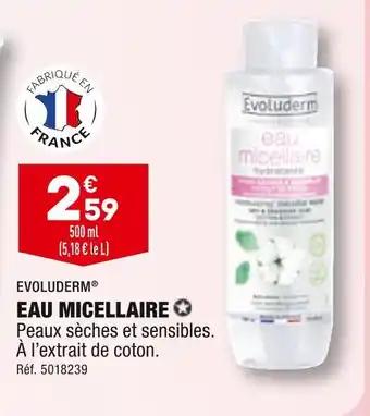 EVOLUDERM EAU MICELLAIRE