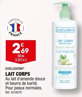 EVOLUDERM LAIT CORPS