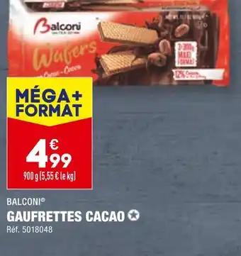 BALCONI GAUFRETTES CACAO