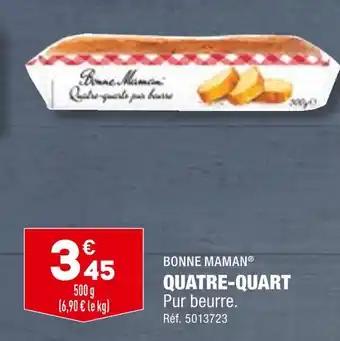 BONNE MAMAN QUATRE-QUART