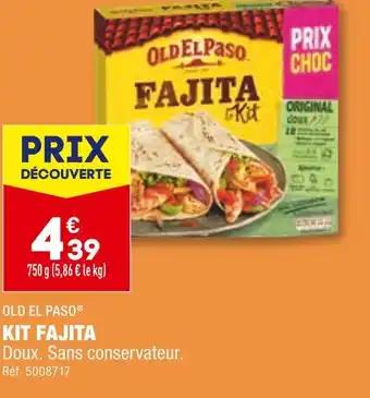 OLD EL PASO KIT FAJITA