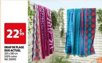 Actuel - drap de plage duo