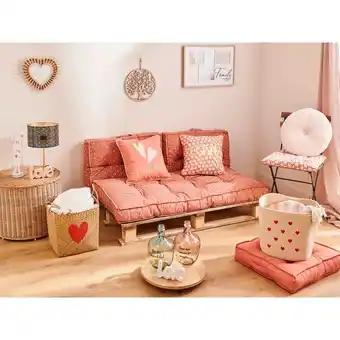 6- Coussin Rond Velour