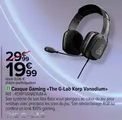 Casque gaming