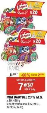 Babybel - mini 23 % m.g